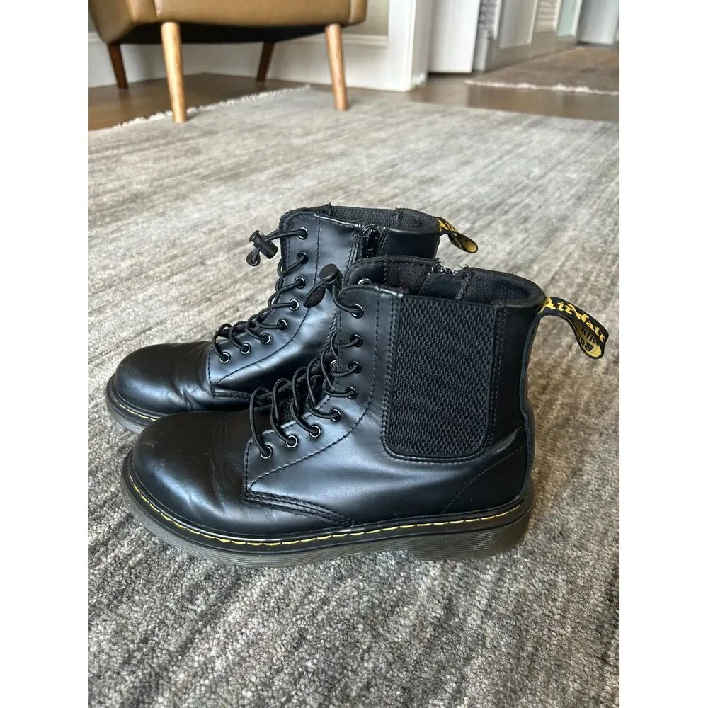 Dr. Martens Junior 1460 Harper Leather Boots 4 youth (5 women's)
